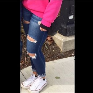 American eagle super stretch skinny jeans/jegging